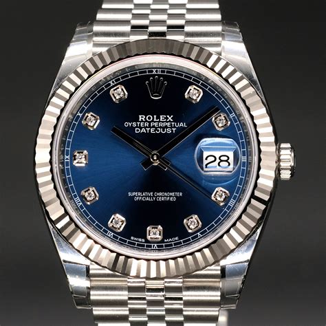 new rolex blue dial|rolex watch with blue face.